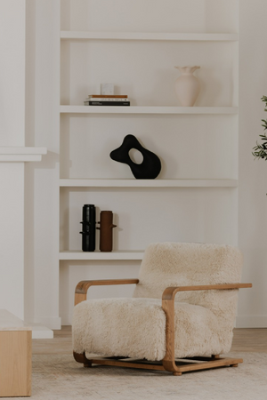   Modern European furniture - Oak Framed Lounge Chair - www.oroa.com | Oroa.com