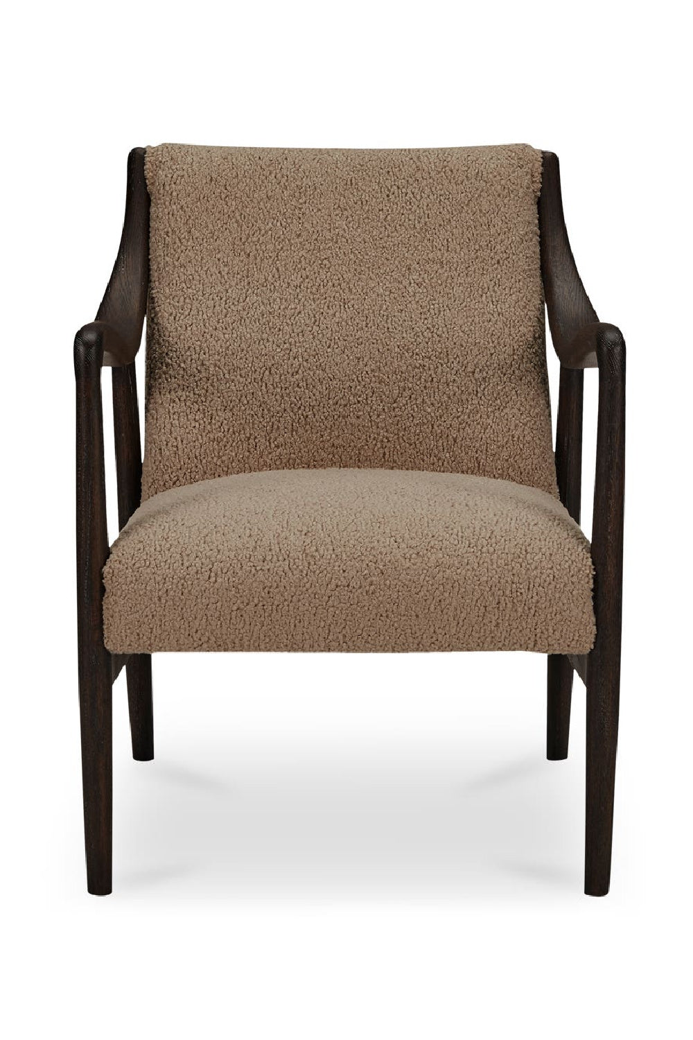   Modern European furniture - Beige Shearling Accent Chair - www.oroa.com | Oroa.com