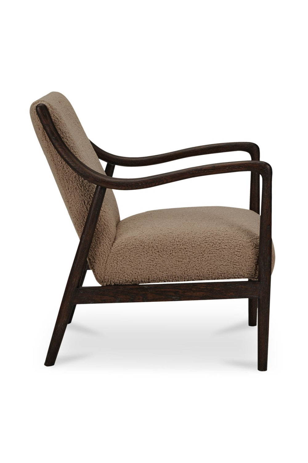   Modern European furniture - Beige Shearling Accent Chair - www.oroa.com | Oroa.com