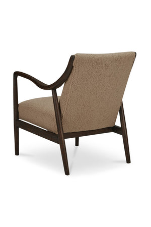   Modern European furniture - Beige Shearling Accent Chair - www.oroa.com | Oroa.com
