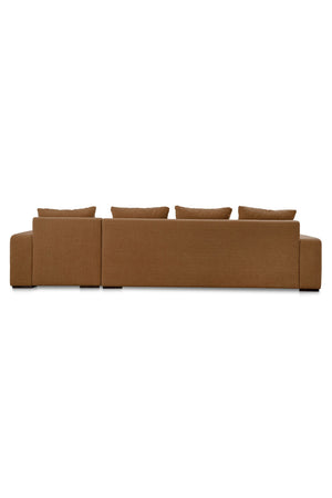   Modern European furniture - Track-Armed Right Sectional Sofa - www.oroa.com | Oroa.com