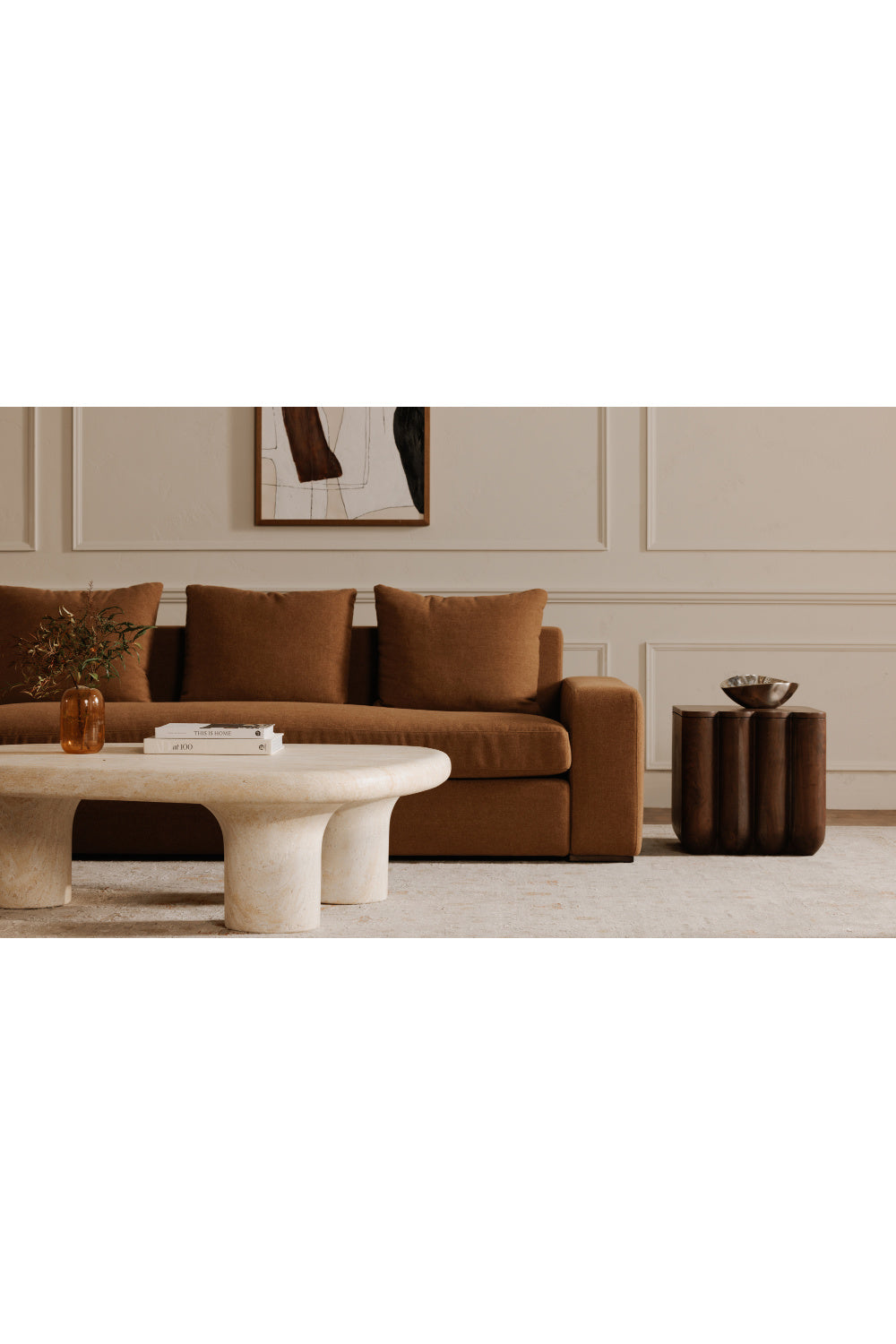   Modern European furniture - Track-Armed Right Sectional Sofa - www.oroa.com | Oroa.com