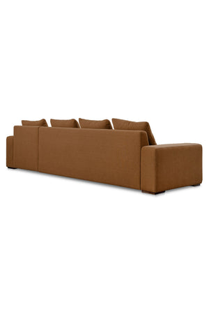   Modern European furniture - Track-Armed Right Sectional Sofa - www.oroa.com | Oroa.com
