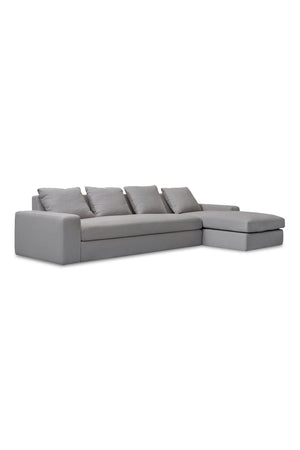   Modern European furniture - Track-Armed Right Sectional Sofa - www.oroa.com | Oroa.com