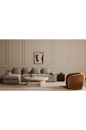   Modern European furniture - Track-Armed Right Sectional Sofa - www.oroa.com | Oroa.com