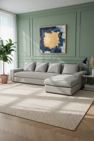   Modern European furniture - Track-Armed Right Sectional Sofa - www.oroa.com | Oroa.com