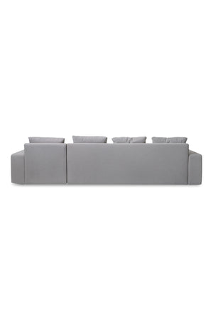   Modern European furniture - Track-Armed Right Sectional Sofa - www.oroa.com | Oroa.com