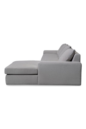   Modern European furniture - Track-Armed Right Sectional Sofa - www.oroa.com | Oroa.com