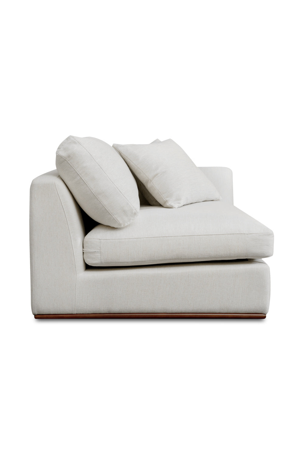   Modern European furniture - Right-Armed Corner Chair - www.oroa.com | Oroa.com