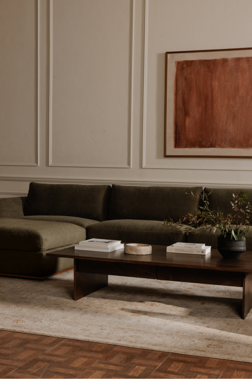   Modern European furniture - Right-Armed Corner Chair - www.oroa.com | Oroa.com