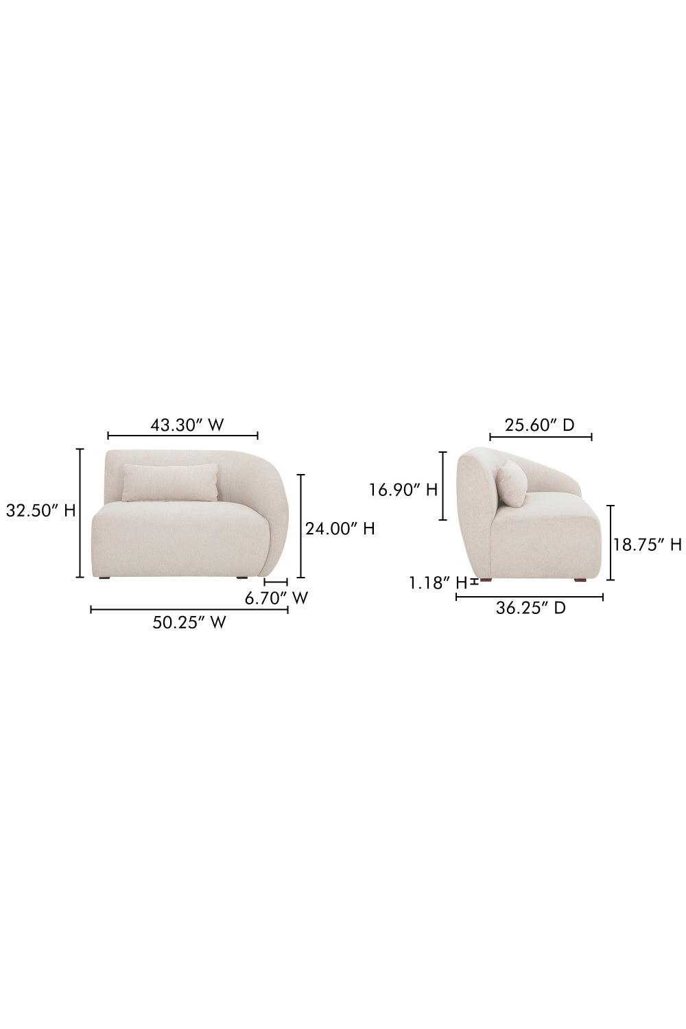   Modern European furniture - Classic Rectangular Ottoman - www.oroa.com | Oroa.com