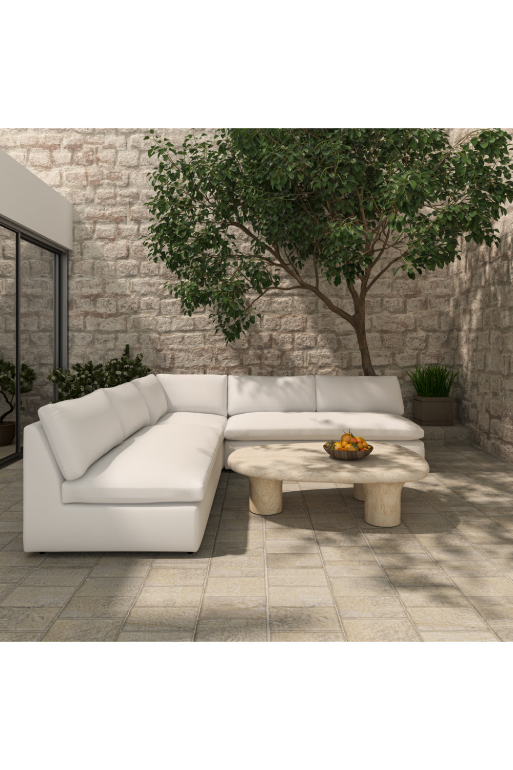   Modern European furniture - Olefin Indoor/Outdoor Sofa - www.oroa.com | Oroa.com