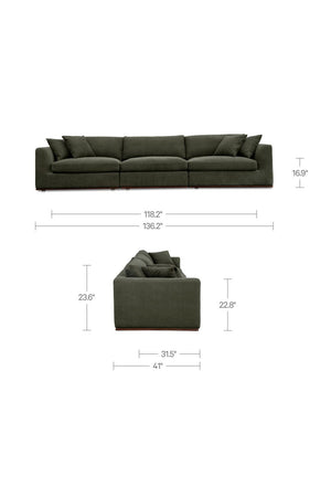   Modern European furniture - Classic Modular Sofa - www.oroa.com | Oroa.com