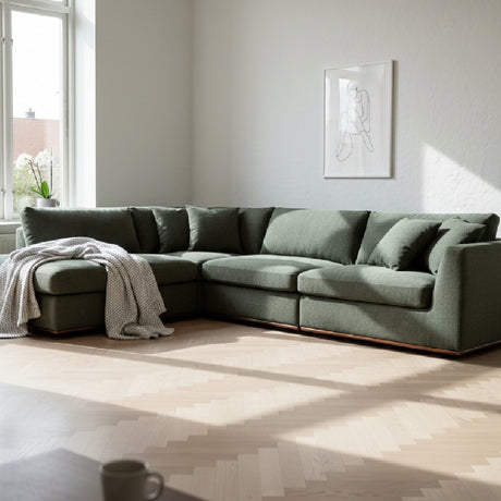   Modern European furniture - Classic L-Shaped Modular Sofa - www.oroa.com | Oroa.com