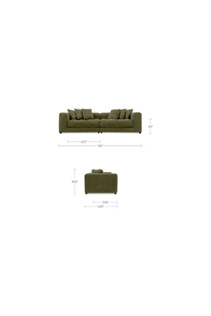   Modern European furniture - Tufted Cushion Sofa - www.oroa.com | Oroa.com