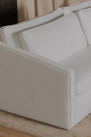   Modern European furniture - Upholstered Layered Back Sofa - www.oroa.com | Oroa.com