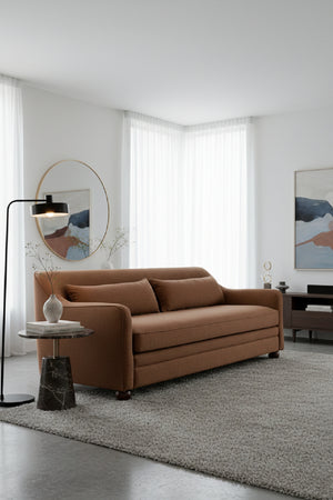   Modern European furniture - Cushioned Fabric Sofa - www.oroa.com | Oroa.com