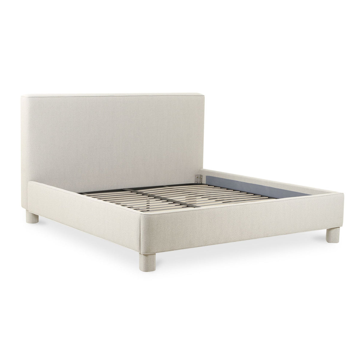   Modern European furniture - Gray Minimalist Bed - www.oroa.com | Oroa.com