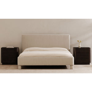   Modern European furniture - Gray Minimalist Bed - www.oroa.com | Oroa.com