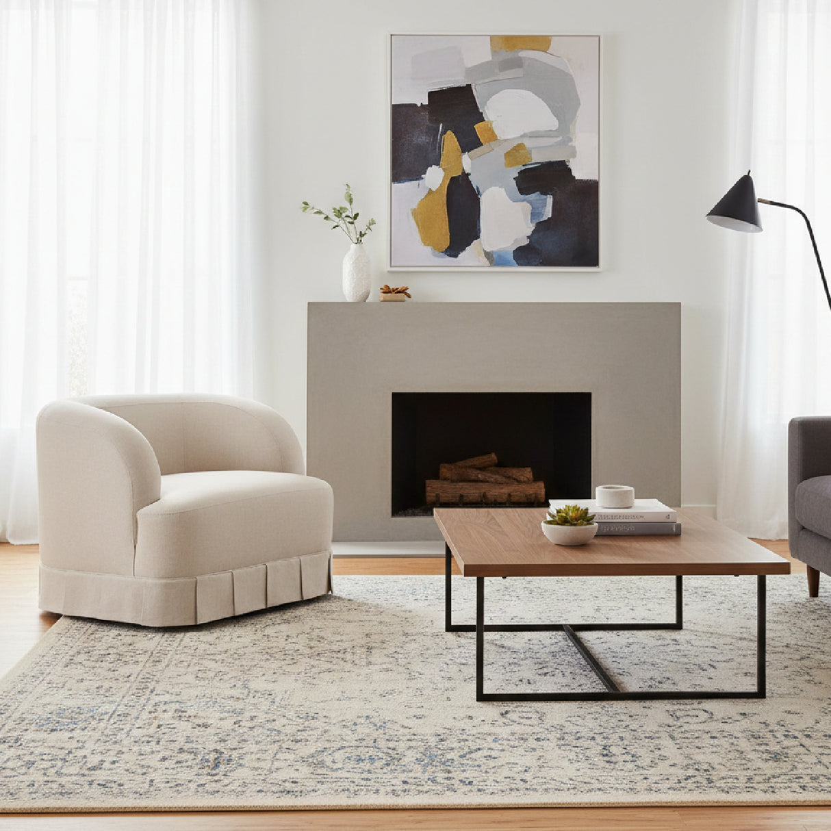   Modern European furniture - Pleated Swivel Chair - www.oroa.com | Oroa.com