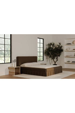   Modern European furniture - Box Pleated Bed - www.oroa.com | Oroa.com