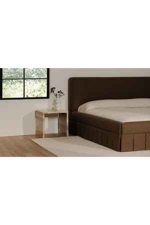   Modern European furniture - Box Pleated Bed - www.oroa.com | Oroa.com