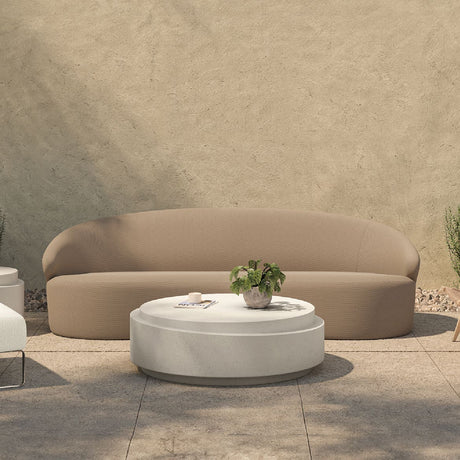   Modern European furniture - Taupe Outdoor Sofa - www.oroa.com | Oroa.com