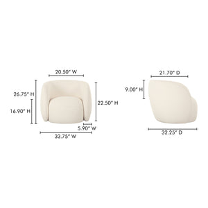   Modern European furniture - Curved Back Outdoor Accent Chair - www.oroa.com | Oroa.com