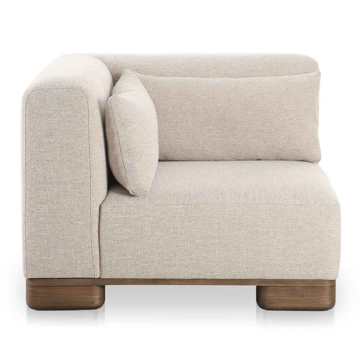   Modern European furniture - Beige Corner Chair - www.oroa.com | Oroa.com