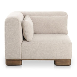   Modern European furniture - Beige Corner Chair - www.oroa.com | Oroa.com