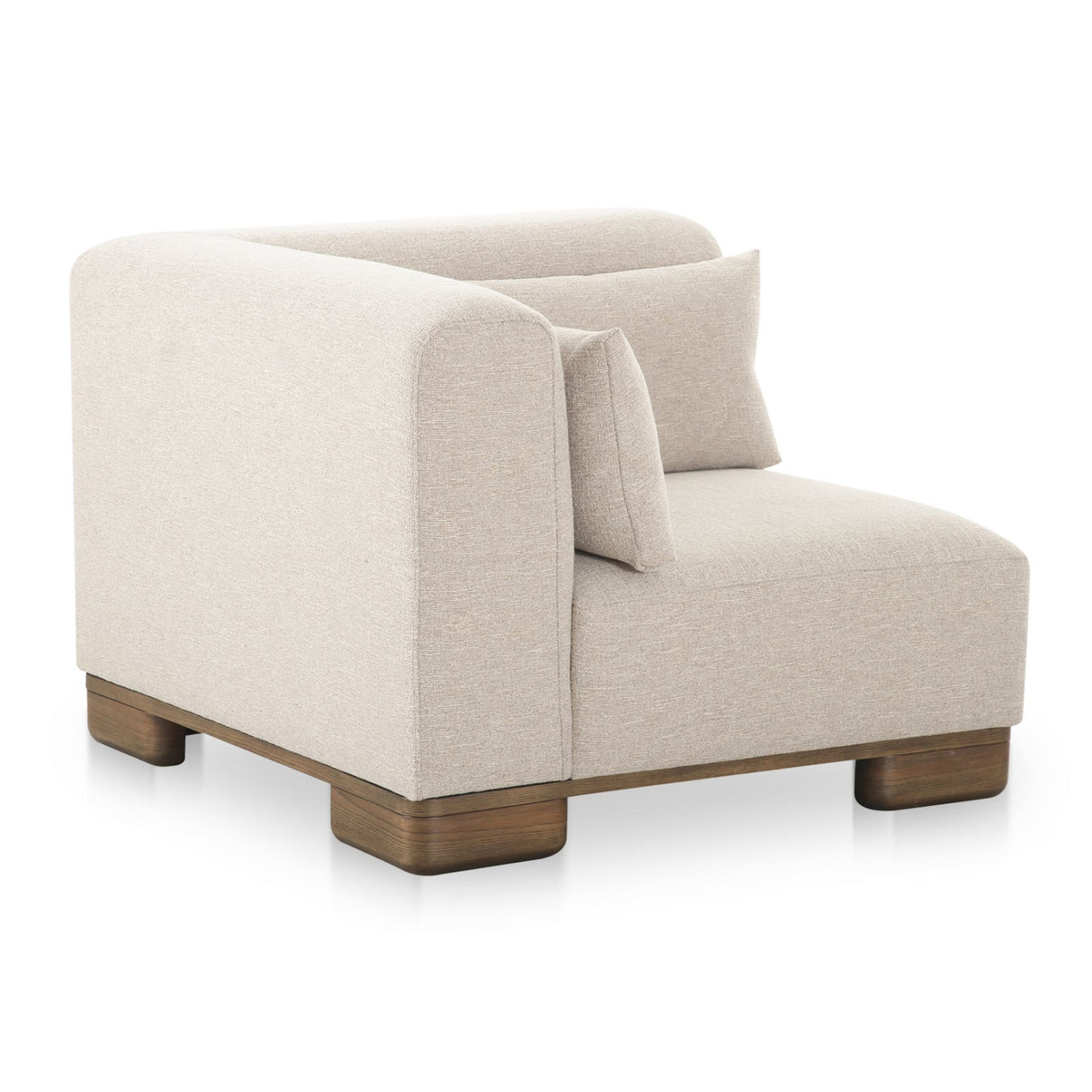   Modern European furniture - Beige Corner Chair - www.oroa.com | Oroa.com