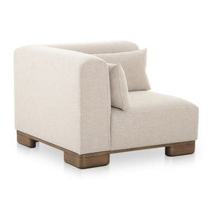   Modern European furniture - Beige Corner Chair - www.oroa.com | Oroa.com