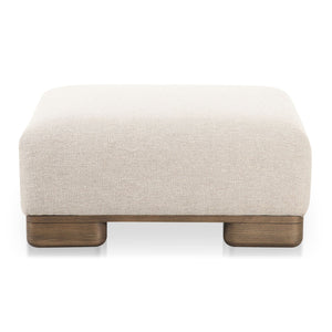   Modern European furniture - Beige Fabric Ottoman - www.oroa.com | Oroa.com
