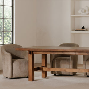   Modern European furniture - Barrel-Inspired Rolling Dining Chair - www.oroa.com | Oroa.com
