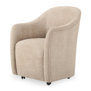   Modern European furniture - Barrel-Inspired Rolling Dining Chair - www.oroa.com | Oroa.com
