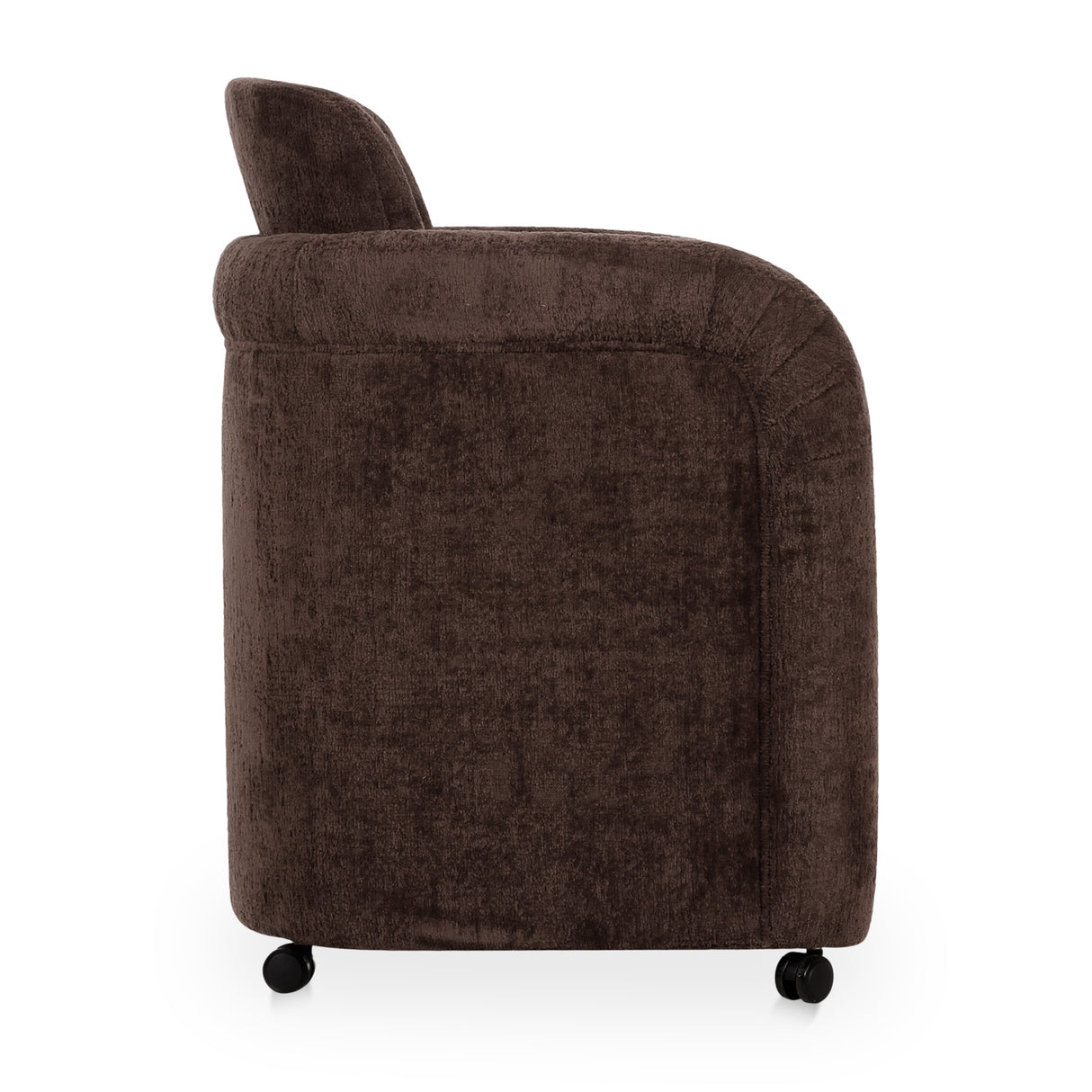   Modern European furniture - Curved Frame Rolling Dining Chair - www.oroa.com | Oroa.com
