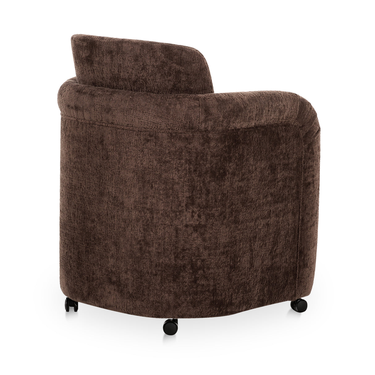   Modern European furniture - Curved Frame Rolling Dining Chair - www.oroa.com | Oroa.com