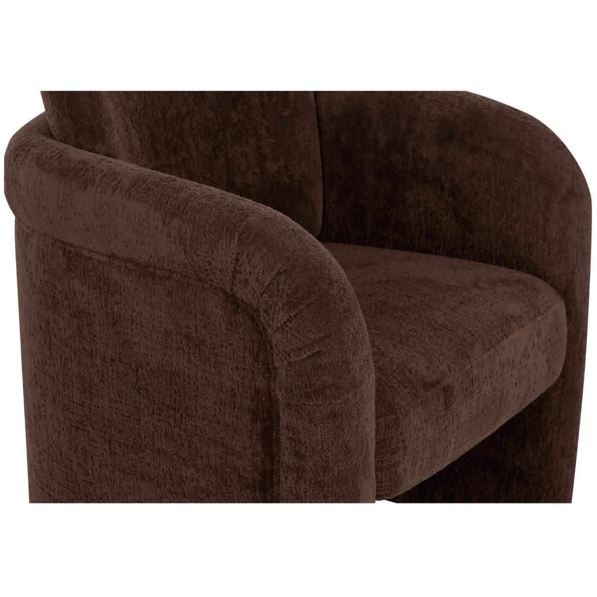  Modern European furniture - Curved Frame Rolling Dining Chair - www.oroa.com | Oroa.com