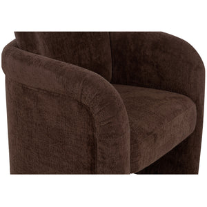   Modern European furniture - Curved Frame Rolling Dining Chair - www.oroa.com | Oroa.com