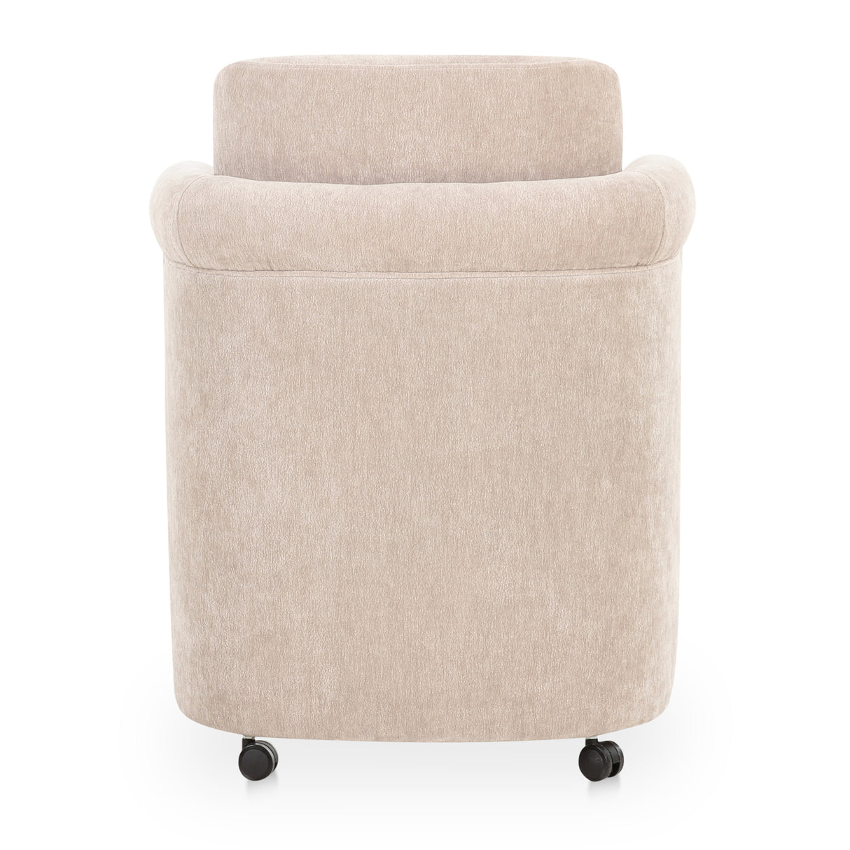   Modern European furniture - Curved Frame Rolling Dining Chair - www.oroa.com | Oroa.com