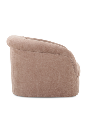   Modern European furniture - Velvet Rolled-Arm Lounge Chair - www.oroa.com | Oroa.com