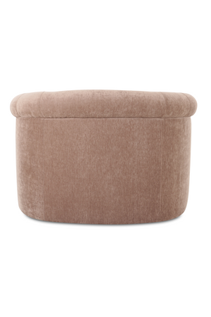   Modern European furniture - Velvet Rolled-Arm Lounge Chair - www.oroa.com | Oroa.com