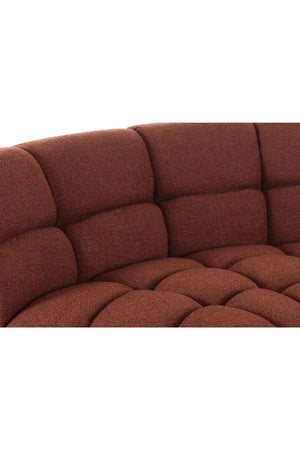   Modern European furniture - Square-Tufted L-Shaped Sectional Sofa - www.oroa.com | Oroa.com