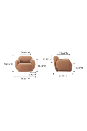   Modern European furniture - Modern Minimalist Lounge Chair - www.oroa.com | Oroa.com