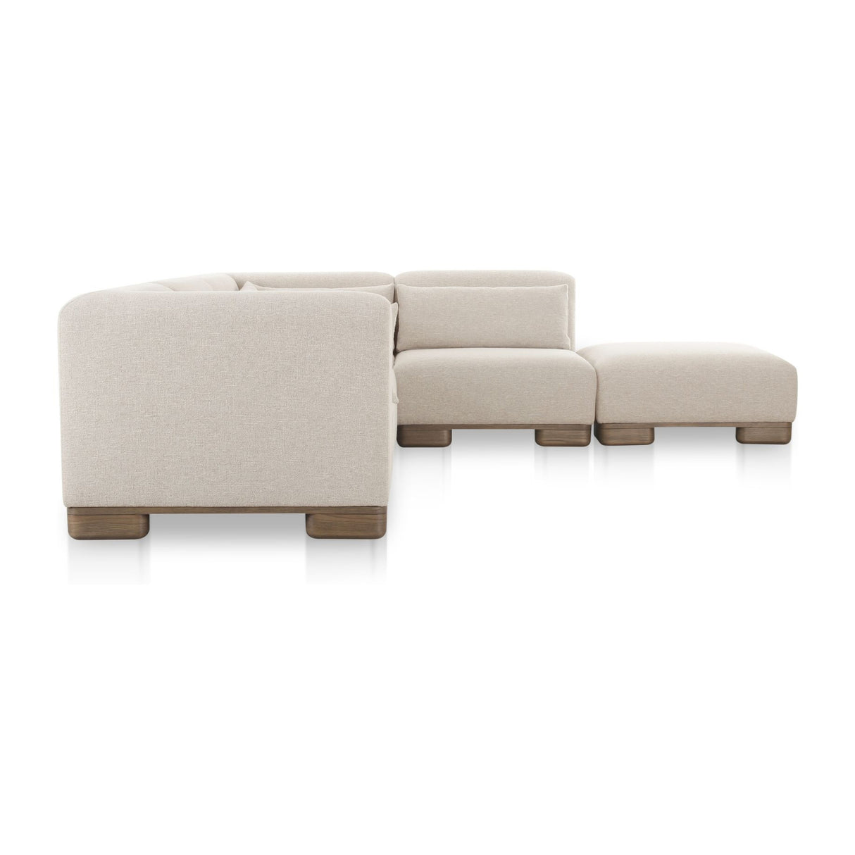   Modern European furniture - Beige Modular Sofa - www.oroa.com | Oroa.com