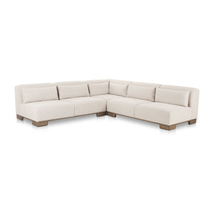   Modern European furniture - Beige Corner Modular Sofa - www.oroa.com | Oroa.com