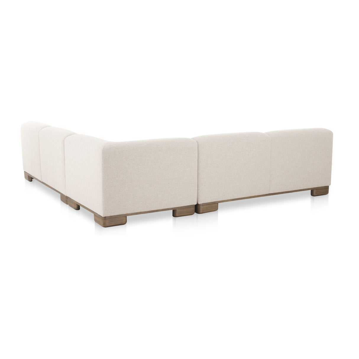   Modern European furniture - Beige Corner Modular Sofa - www.oroa.com | Oroa.com