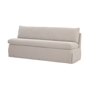   Modern European furniture - Beige Dining Bench Slipcover - www.oroa.com | Oroa.com