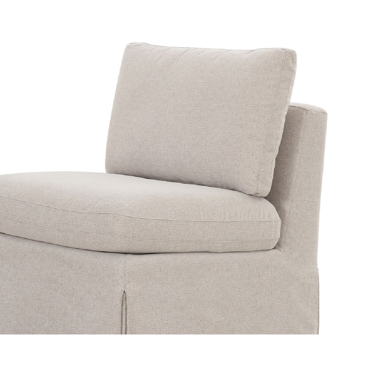   Modern European furniture - Beige Upholstered Dining Chair - www.oroa.com | Oroa.com