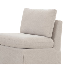   Modern European furniture - Beige Upholstered Dining Chair - www.oroa.com | Oroa.com